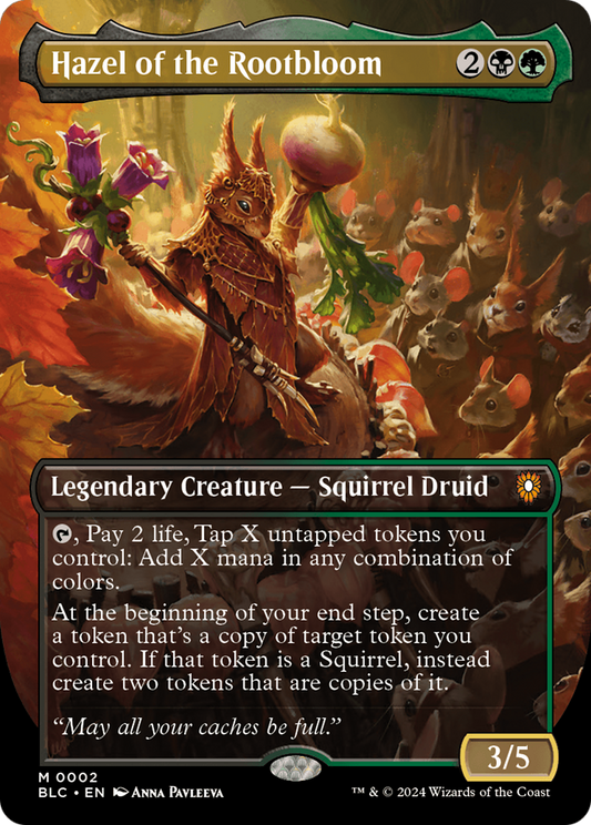 Hazel of the Rootbloom (BLC-002) (Borderless) (Foil)