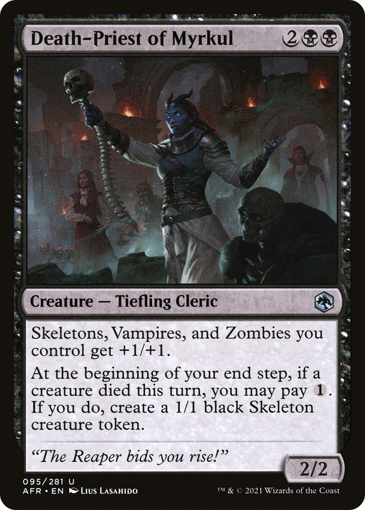 Death-Priest of Myrkul (AFR-095) (Foil)