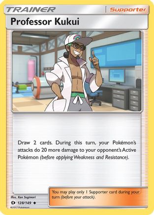 Professor Kukui (SUM-128) (Reverse Holofoil)