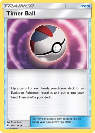 Timer Ball (SUM-134) (Reverse Holofoil)