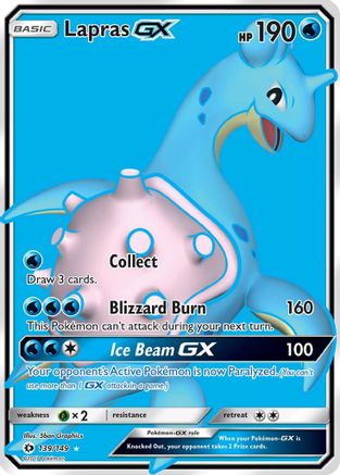 Lapras GX (Full Art) (SUM-139) (Holofoil)