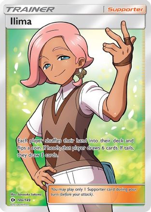 Ilima (Full Art) (SUM-146) (Holofoil)