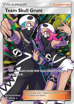 Team Skull Grunt (Full Art) (SUM-149) (Holofoil)