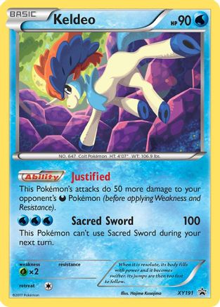 Keldeo (PR-XY191) (Holofoil)