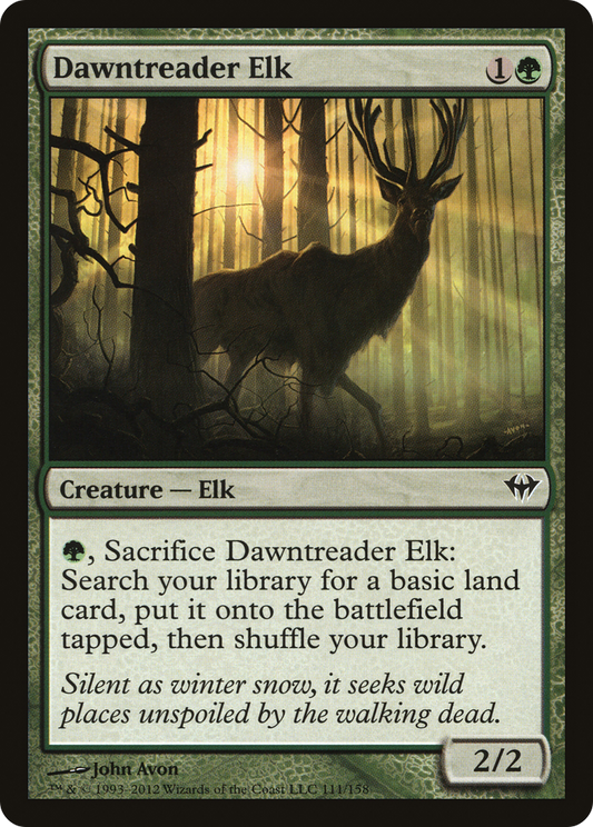 Dawntreader Elk (DKA-111) (Foil)
