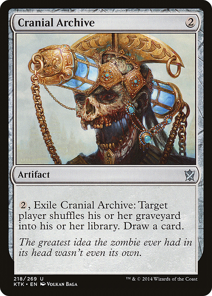 Cranial Archive (KTK-218) (Foil)
