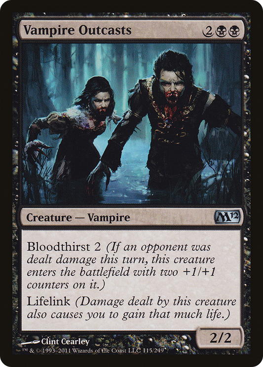Vampire Outcasts (M12-115) (Foil)