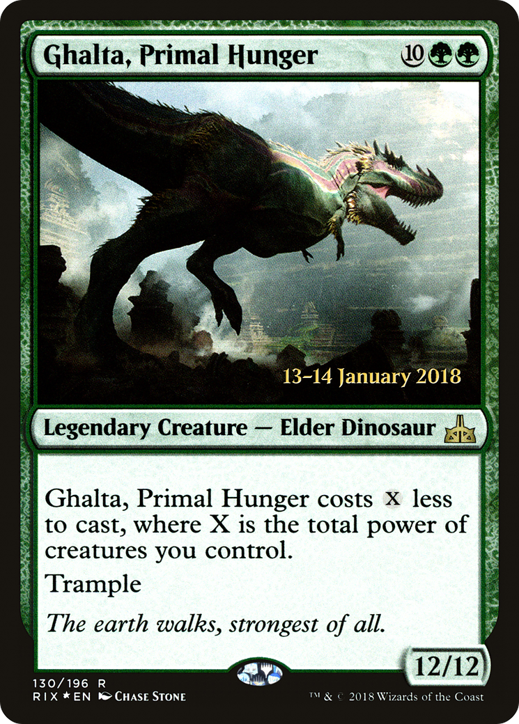 Ghalta, Primal Hunger (PRE-130S) (Foil)