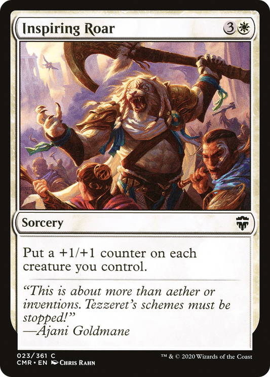 Inspiring Roar (CMR-023) (Foil)