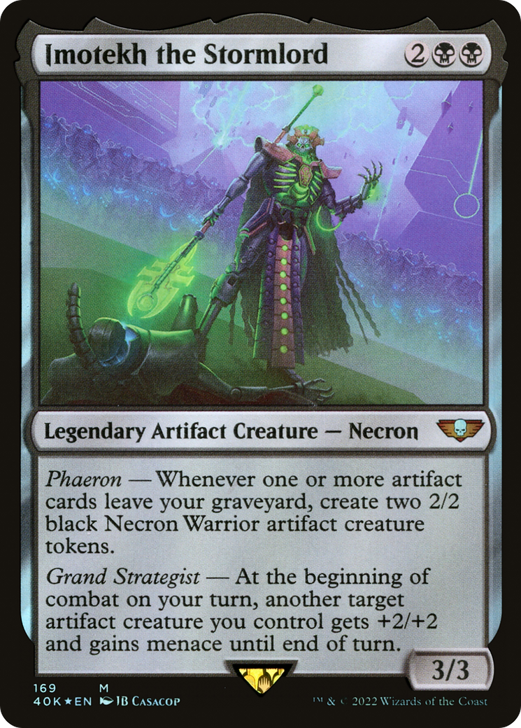 Imotekh the Stormlord (40K-169) (Foil)