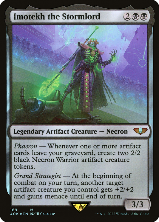 Imotekh the Stormlord (40K-169) (Foil)