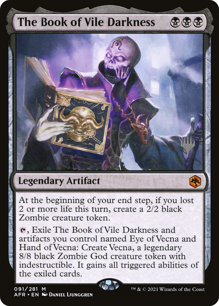The Book of Vile Darkness (PPAFR-91P) (Foil)