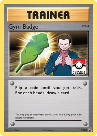 Gym Badge (Giovanni) (PR-XY210) (Holofoil)