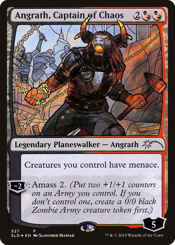 Angrath, Captain of Chaos (SLD-527) (Foil)