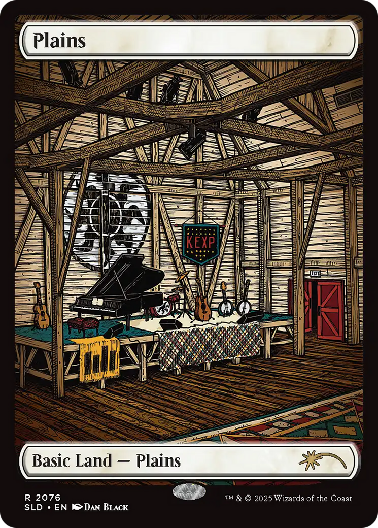 Plains (SLD-2076) (Full Art) (Borderless)