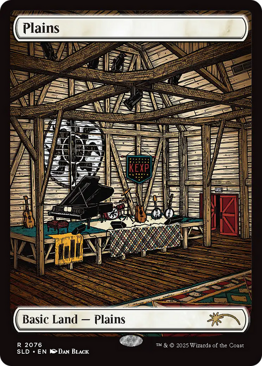 Plains (SLD-2076) (Full Art) (Borderless)