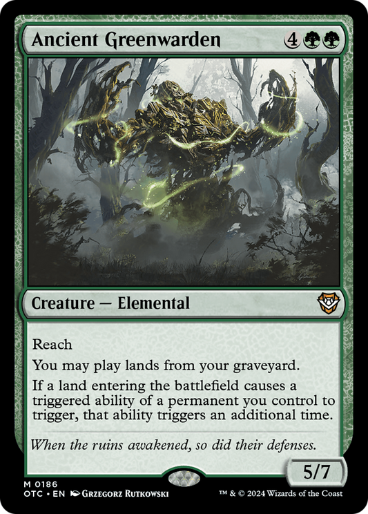 Ancient Greenwarden (OTC-186)