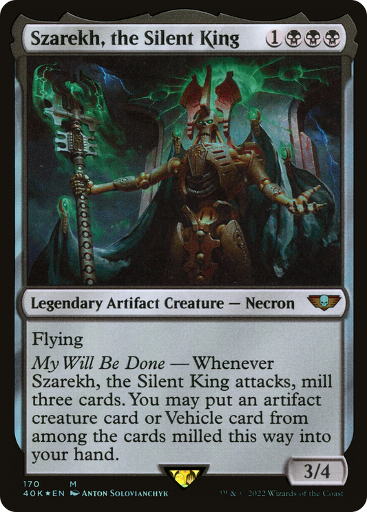 Szarekh, the Silent King (40K-170) (Foil)