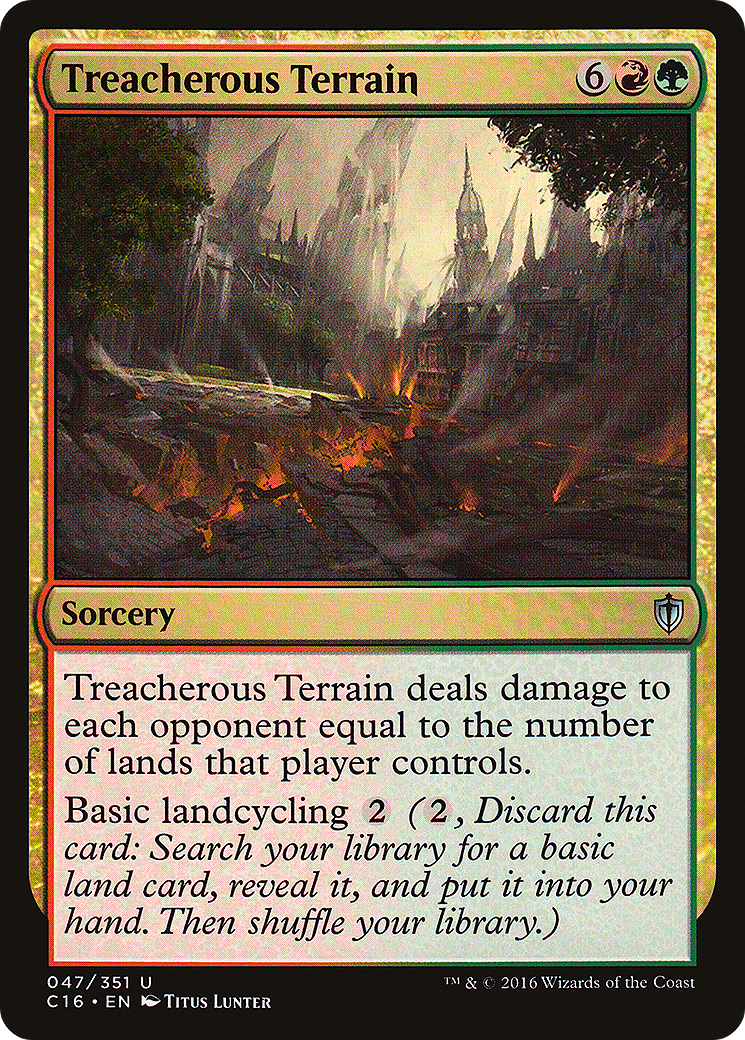 Treacherous Terrain (C16-047)
