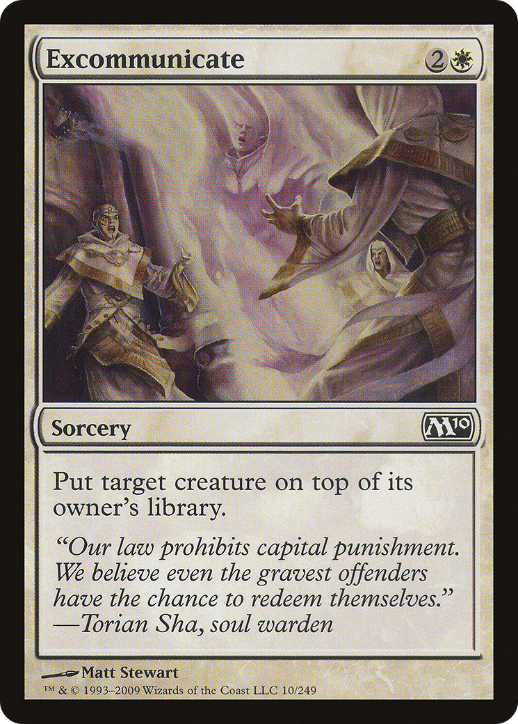 Excommunicate (M10-010) (Foil)