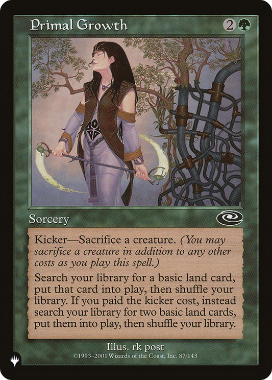 Primal Growth (LIST-PLS-87)