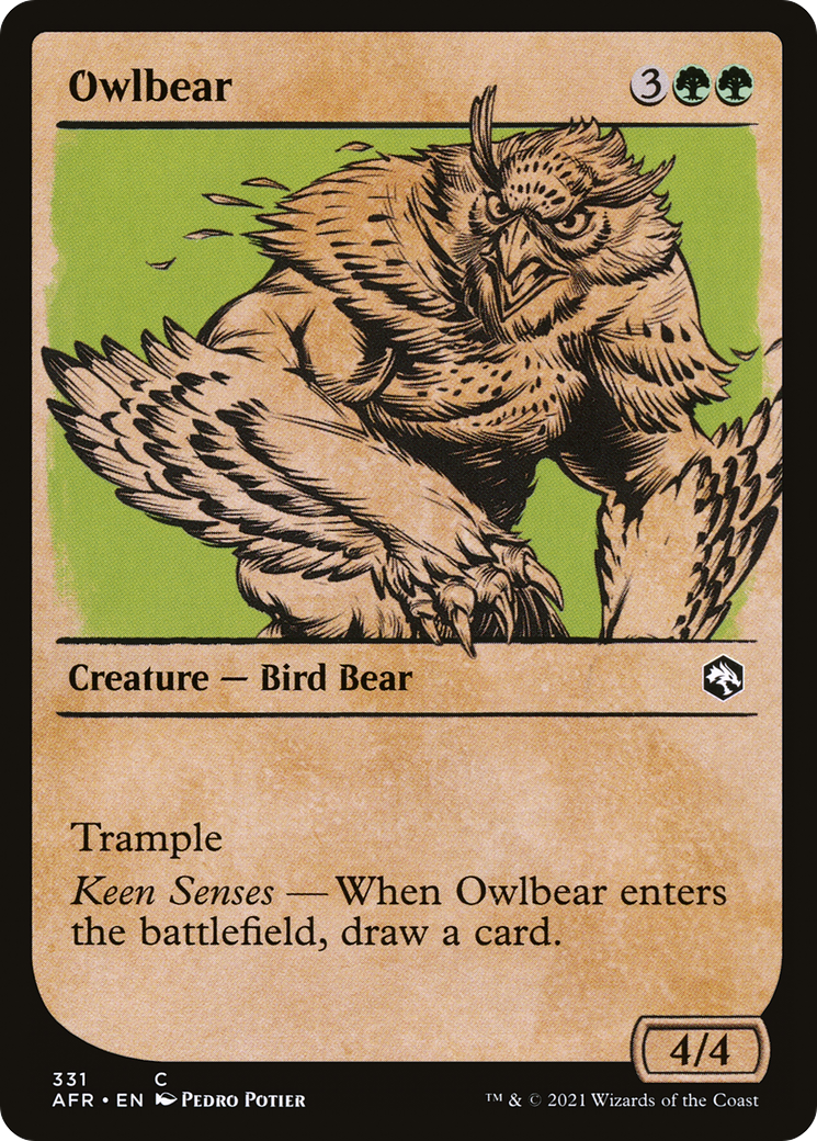 Owlbear (AFR-331) (Showcase) (Foil)