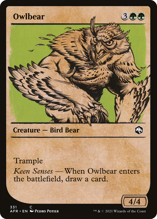 Owlbear (AFR-331) (Showcase) (Foil)