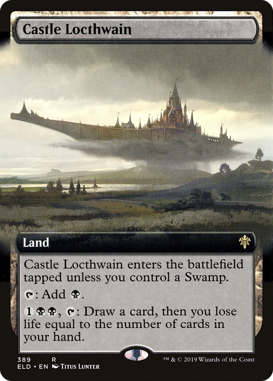Castle Locthwain (ELD-389) (Extended Art) (Foil)
