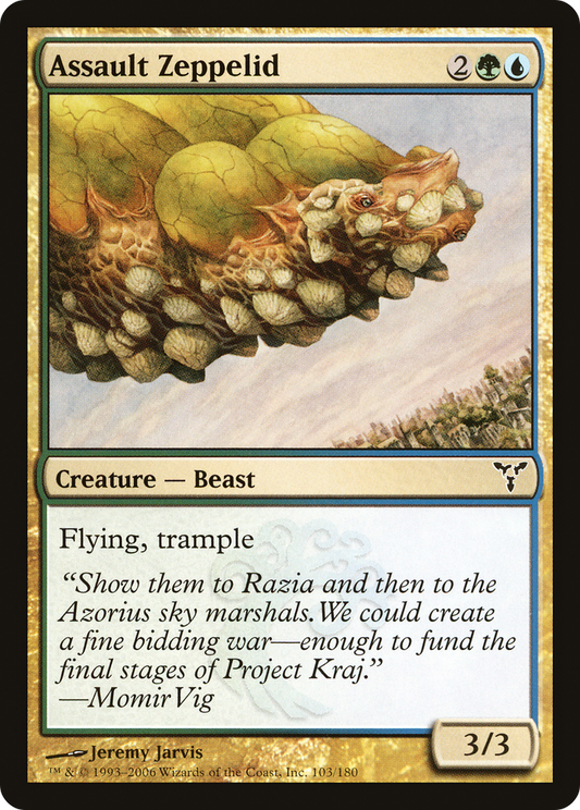 Assault Zeppelid (DIS-103) (Foil)