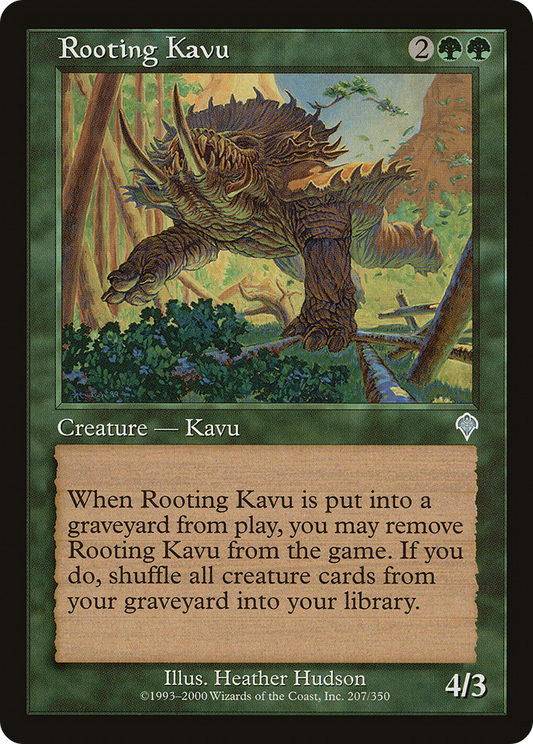 Rooting Kavu (INV-207) (Foil)