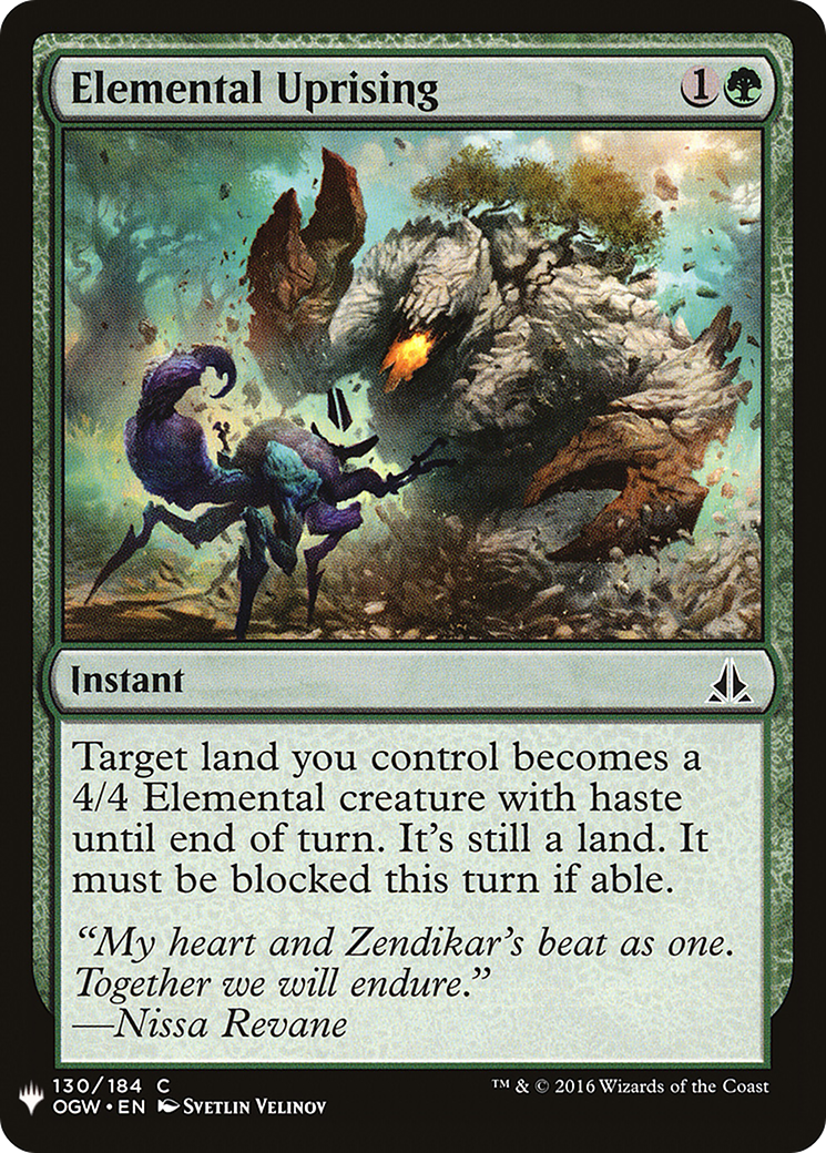 Elemental Uprising (LIST-OGW-130)