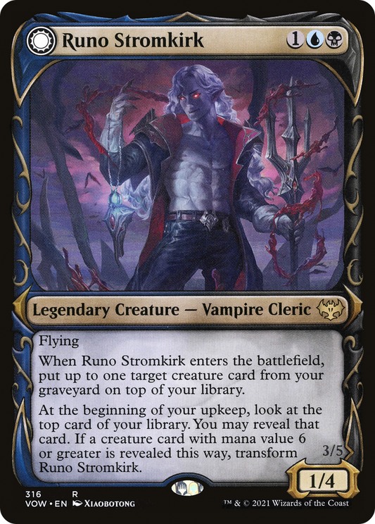 Runo Stromkirk // Krothuss, Lord of the Deep (VOW-316) (Showcase)