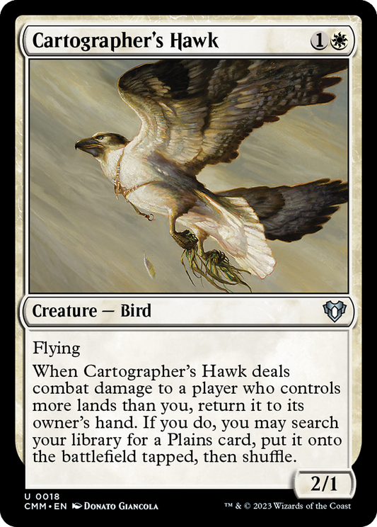 Cartographer's Hawk (CMM-018) (Foil)