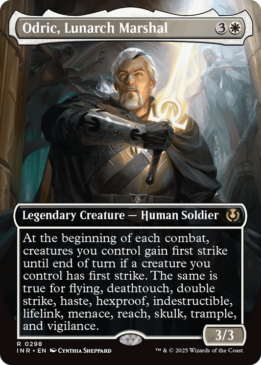 Odric, Lunarch Marshal (INR-298) (Borderless) (Foil)