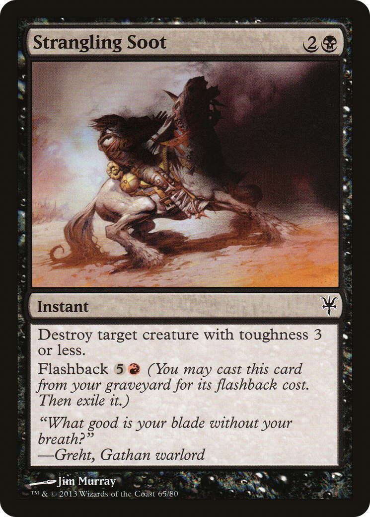 Strangling Soot (DDK-065)