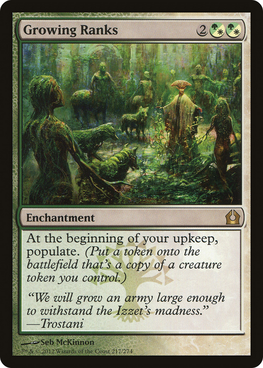 Growing Ranks (RTR-217) (Foil)