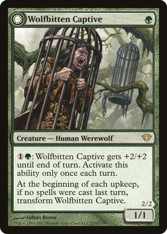 Wolfbitten Captive // Krallenhorde Killer (DKA-133) (Foil)