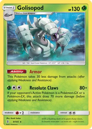 Golisopod (GRI-009) (Reverse Holofoil)
