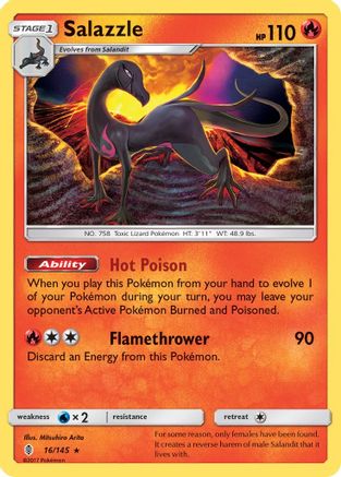 Salazzle (GRI-016) (Reverse Holofoil)