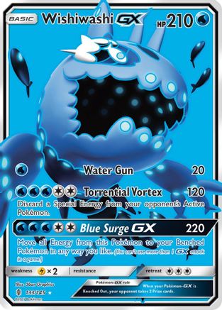 Wishiwashi GX (Full Art) (GRI-133) (Holofoil)