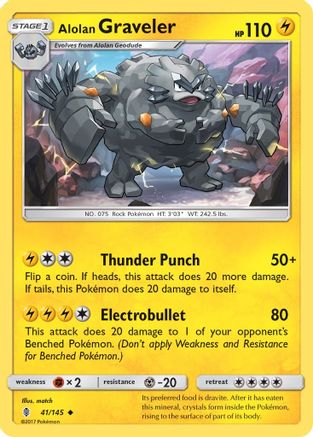 Alolan Graveler (GRI-041) (Reverse Holofoil)