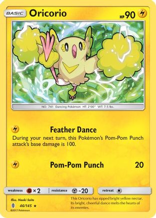 Oricorio (46) (GRI-046) (Reverse Holofoil)
