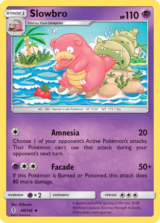 Slowbro (GRI-049) (Reverse Holofoil)