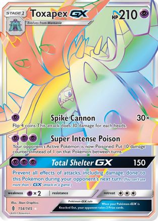 Toxapex GX (Secret) (GRI-154) (Holofoil)