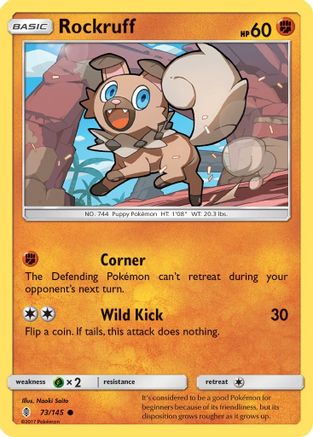 Rockruff (GRI-073) (Reverse Holofoil)