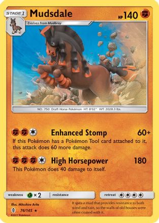 Mudsdale (GRI-076) (Reverse Holofoil)