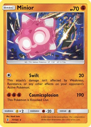Minior (GRI-077) (Reverse Holofoil)
