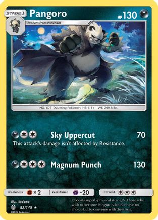Pangoro (GRI-082) (Reverse Holofoil)