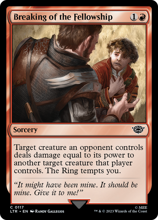 Breaking of the Fellowship (LTR-117) (Foil)