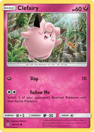 Clefairy (GRI-088) (Reverse Holofoil)